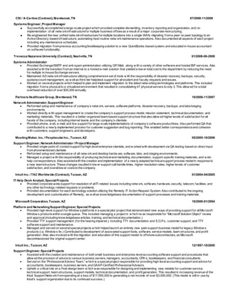 Kevin+Bilbreys+Resume+2015 | PDF