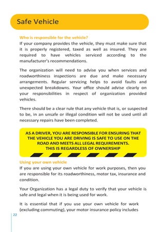 Drivers Handbook for Safe Driving | PDF