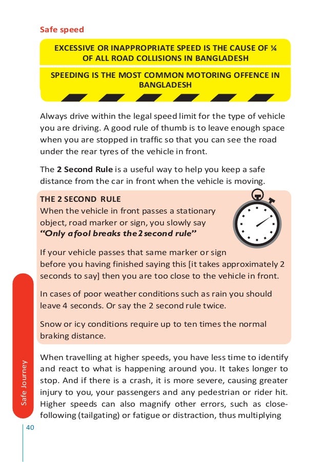 Drivers Handbook for Safe Driving