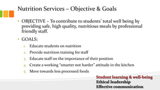 Nutrition Services - HHFKA TRAINING for Nutritional Integrity | PPTX
