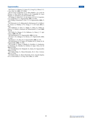 (39) Tomov, A.; Chirinos, J. J.; Jones, D. J.; Long, R. J.; Gibson, V. C.
J. Am. Chem. Soc. 2005, 127, 10166.
(40) de Lazaro Casagrande, O., Jr.; Klotz Rabello, C. R.; Losch de
Oliveira, L.; Dias Pereira dos Santos, A. H.; Campedelli, R.; Lauro
Bergamo, A. (Petrobras), US 2012/0178939, 2012.
(41) Junges, F.; Kuhn, M. C. A.; dos Santos, A. H. D. P.; Carpentier,
J.-F.; Casagrande, O. L. Organometallics 2007, 26, 4010.
(42) Zhang, J.; Braunstein, P.; Hor, T. S. A. Organometallics 2008, 27,
4277.
(43) Britovsek, G. J. P.; Malinowski, R.; McGuinness, D. S.; Nobbs, J.
D.; Tomov, A.; Wadsley, A. W.; Young, C. T. ACS Catal. 2015, 5,
6922.
(44) Kuhlmann, S.; Paetz, C.; Hägele, C.; Blann, K.; Walsh, R.;
Dixon, J. T.; Scholz, J.; Haumann, M.; Wasserscheid, P. J. Catal. 2009,
262, 83.
(45) Walsh, R.; Morgan, D. H.; Bollmann, A.; Dixon, J. T. Appl.
Catal., A 2006, 306, 184.
(46) McGuinness, D. S. Organometallics 2009, 28, 244.
(47) Do, L. H.; Labinger, J. A.; Bercaw, J. E. Organometallics 2012,
31, 5143.
(48) Bowen, L. E.; Wass, D. F. Organometallics 2006, 25, 555.
(49) McGuinness, D. S.; Suttil, J. A.; Gardiner, M. G.; Davies, N. W.
Organometallics 2008, 27, 4238.
(50) Licciulli, S.; Thapa, I.; Albahily, K.; Korobkov, I.; Gambarotta,
S.; Duchateau, R.; Chevalier, R.; Schuhen, K. Angew. Chem., Int. Ed.
2010, 49, 9225.
(51) Ronellenfitsch, M.; Wadepohl, H.; Enders, M. Organometallics
2014, 33, 5758.
(52) Rufino-Felipe, E.; Munoz-Hernández, M.-A. Chem. Commun.
2011, 47, 3210.
(53) Rufino-Felipe, E.; Munoz-Hernández, M.-A.; Saucedo-Azpeitia,
H. F.; Cortes-Llames, S. A. Inorg. Chem. 2012, 51, 12834.
Organometallics Article
DOI: 10.1021/acs.organomet.6b00671
Organometallics XXXX, XXX, XXX−XXX
M
 