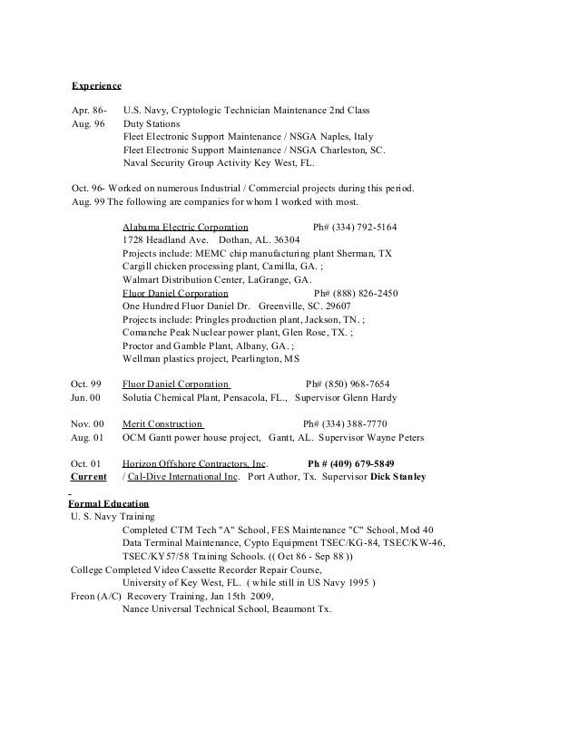 daryl bess resume aug