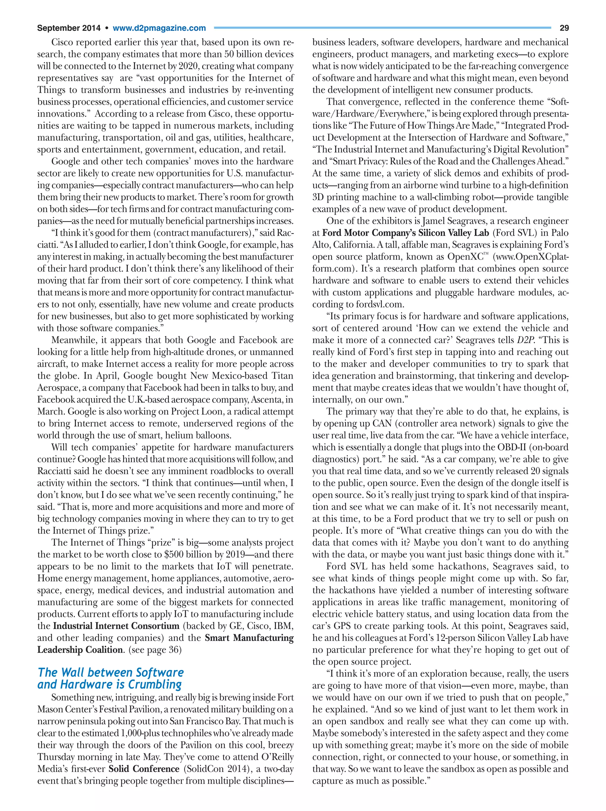 Merger of Software and Hardware Has Big Implications for Manufacturing ...