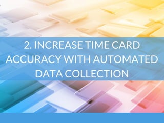 9 Advantages of Automated Employee Time Tracking For Small and Medium ...