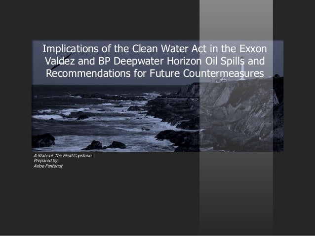 Exxon valdez, recommendations for future successful practices