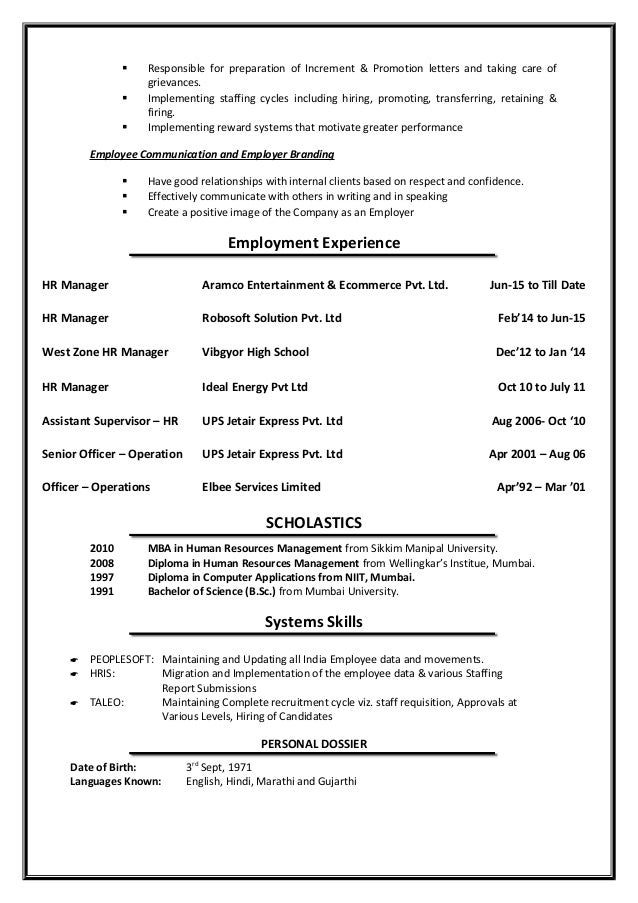 Download cv format pdf image
