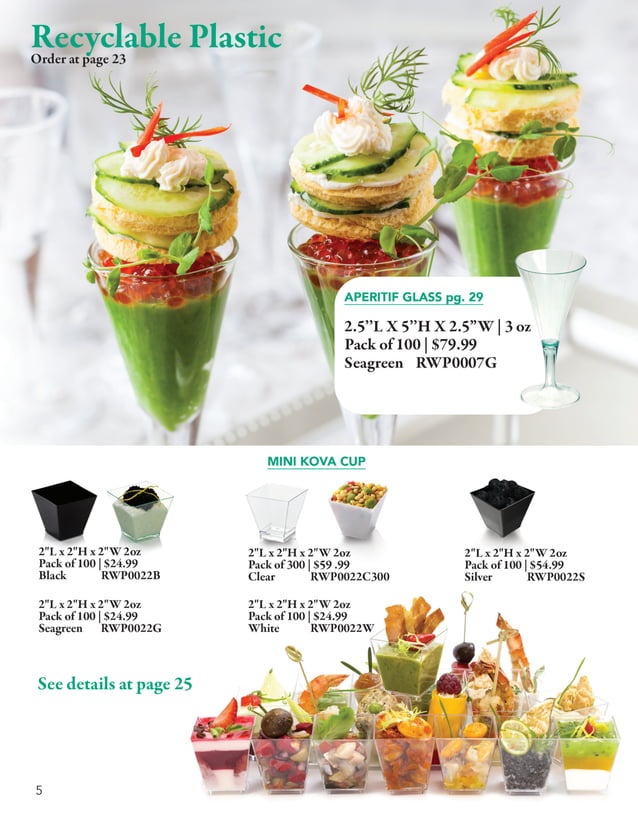 Restaurantware Fall 2015 Catalog FashionForFood PDF