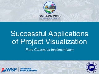 Successful Applications
of Project Visualization
From Concept to Implementation
 