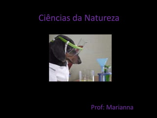 Ciências da Natureza
Prof: Marianna
 