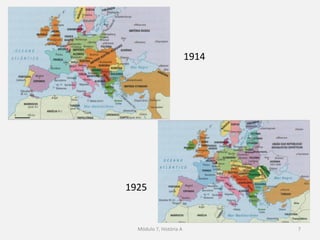 O expansionismo europeu 7
4. Caracterizar sucintamente a cultura de massas, salientando a sua
relação com a melhoria das condições de vida nas décadas de 20 e
30 do século XX.
5. Distinguir as principais correntes estéticas que marcaram a
evolução nas artes.
6. Indicar alguns dos principais vultos e obras de referência do
modernismo português.
 