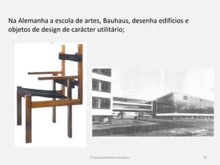 Carro de corrida do início do século XX,
Vitória de Samotrácia
No Manifesto afirma-se: “Um automóvel de corrida com o seu
adorno de grossos tubos semelhantes a serpentes de hálito explosivo
(…) é mais belo que a Vitória de Samotrácia”;
78
 