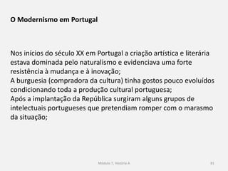 81
A nova arquitetura: Escola de Chicago e Bauhaus
Na Europa e nos EUA surgiram duas escola de arquitetura que
desenvolveram o modernismo:
Formas geométricas;
Superfícies planas e retilíneas;
Pouca decoração;
É uma arquitetura funcional;
 