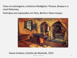 89
Apesar da sua curta duração
esta revista desempenhou um
papel importante;
Promoveu novas formas
literárias e artística e
contestou o naturalismo;
Apesar de terminada a revista,
o movimento cultural
manteve-se vivo;
 