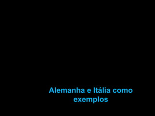 O nacionalismo e
as unificações
Alemanha e Itália como
exemplos
 