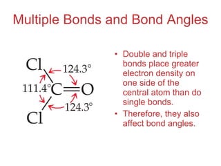 Multiple Bonds and Bond Angles ,[object Object],[object Object]