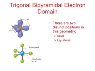 Trigonal Bipyramidal Electron Domain ,[object Object],[object Object],[object Object]