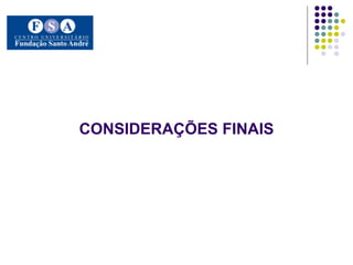 CONSIDERAÇÕES FINAIS 