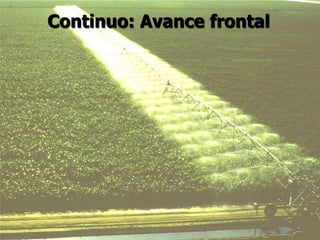 Continuo: Avance frontal
 