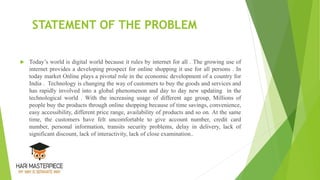 (9) a study on consumer buying behaviour  ppt hari master piece