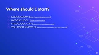 The Javascript Ecosystem | PPTX