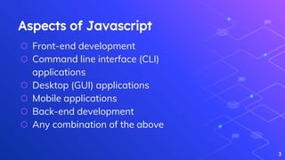 The Javascript Ecosystem | PPTX