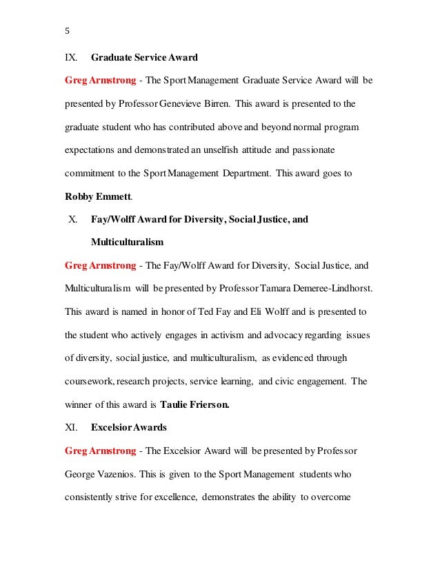 2016 Emcee Script