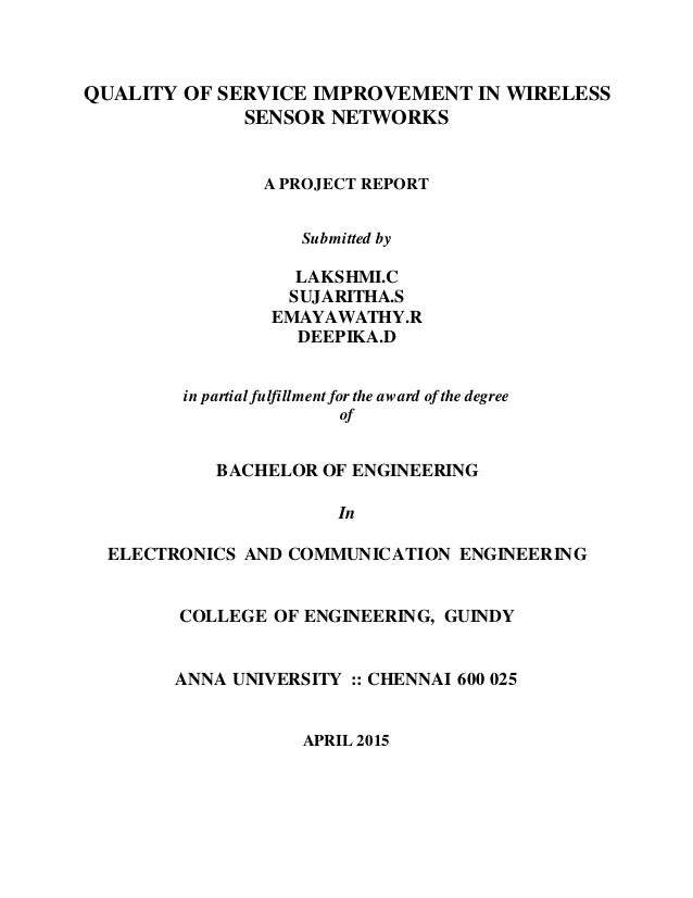 Thesis on routing in wireless sensor networks