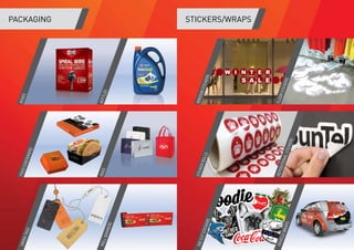 STICKERS/WRAPS
DIECUTSTICKERS
WINDOWSTICKERS
STICKERROLLS
VEHICLEWRAPS
FLOORSTICKERS
REPOSITIONALSTICKERS
PACKAGINGSWINGTAGS
FOODCONTAINERS
BOXES
ROLLBANNERS
BAGS
BOTTLES
 