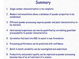 FT4 – POWDER RHEOMETER [14]
 