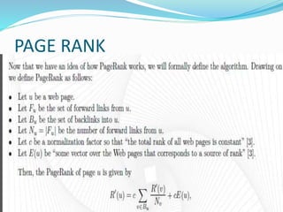 PAGE RANK