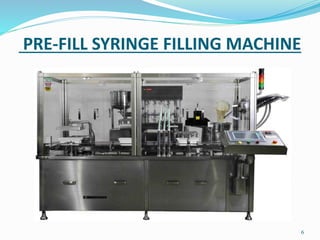 PRE-FILL SYRINGE FILLING MACHINE
6
 