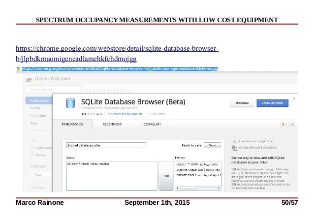 Sqlite manager chrome