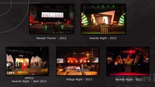 © http://www.thenichegroup.in
APPCO
Awards Night - April 2012
Awards Night - 2012
Village Night - 2012 Awards Night - 2012
Nawabi Theme - 2012
 
