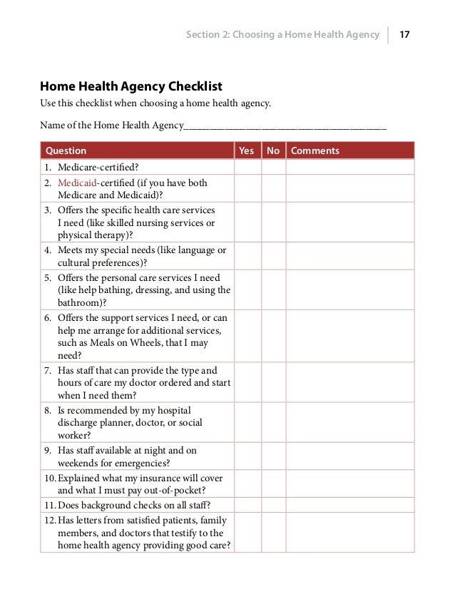 Home Health Care Agency Names