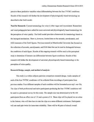 Perceptual Study SRG