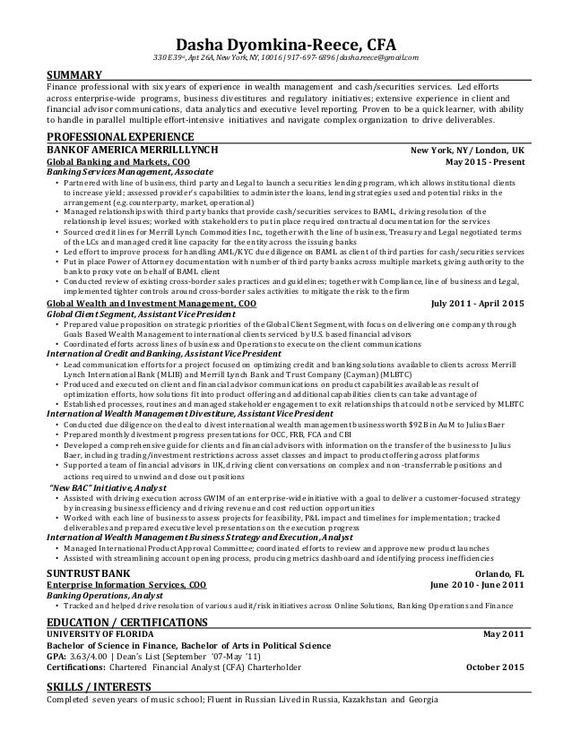 cfa on resume rome fontanacountryinn com cfa on resumes