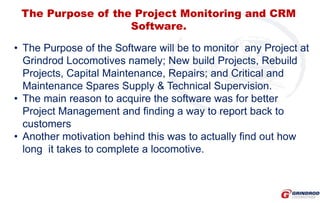 The Suggested Software Solutions
 