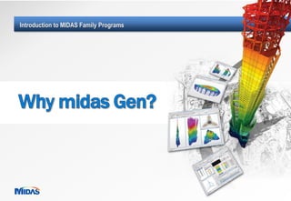 Introduction to MIDAS Family Programs
 