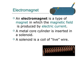 Solenoids - Definition, Electromagnets, Types of Solenoids