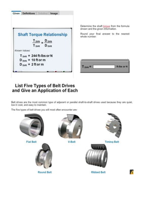 Belt Drives Outline | DOCX