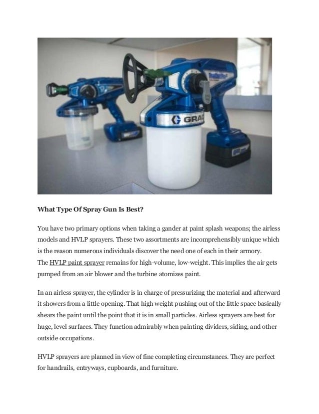 9 Best Paint Sprayers For Furniture And Refurbishing