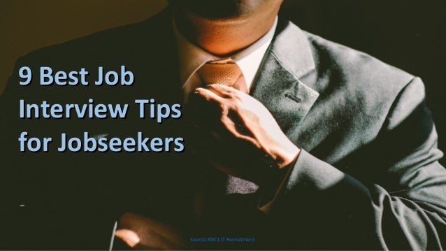 interview tips for job seekers