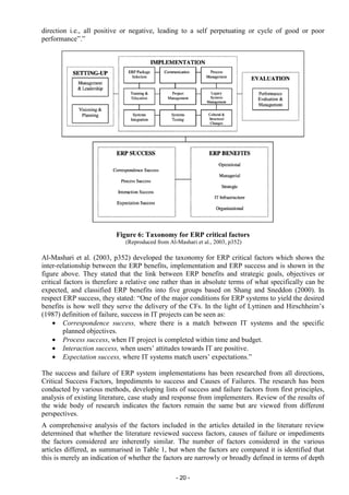 Critical Success Factors in ERP Implementations | PDF