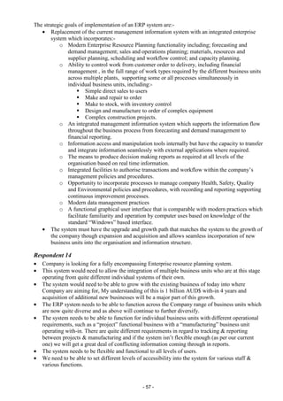 Critical Success Factors in ERP Implementations | PDF