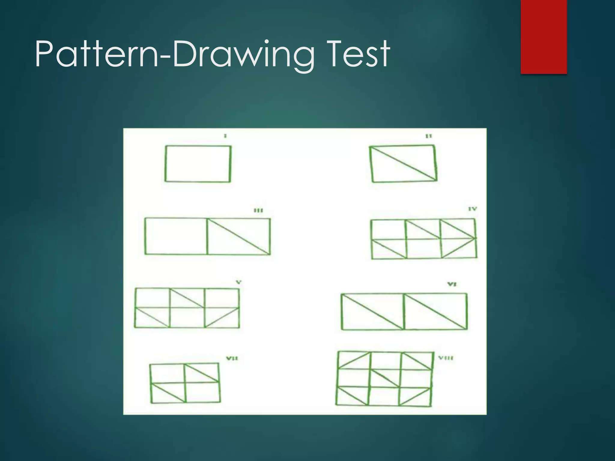 Pattern-Drawing Test
 