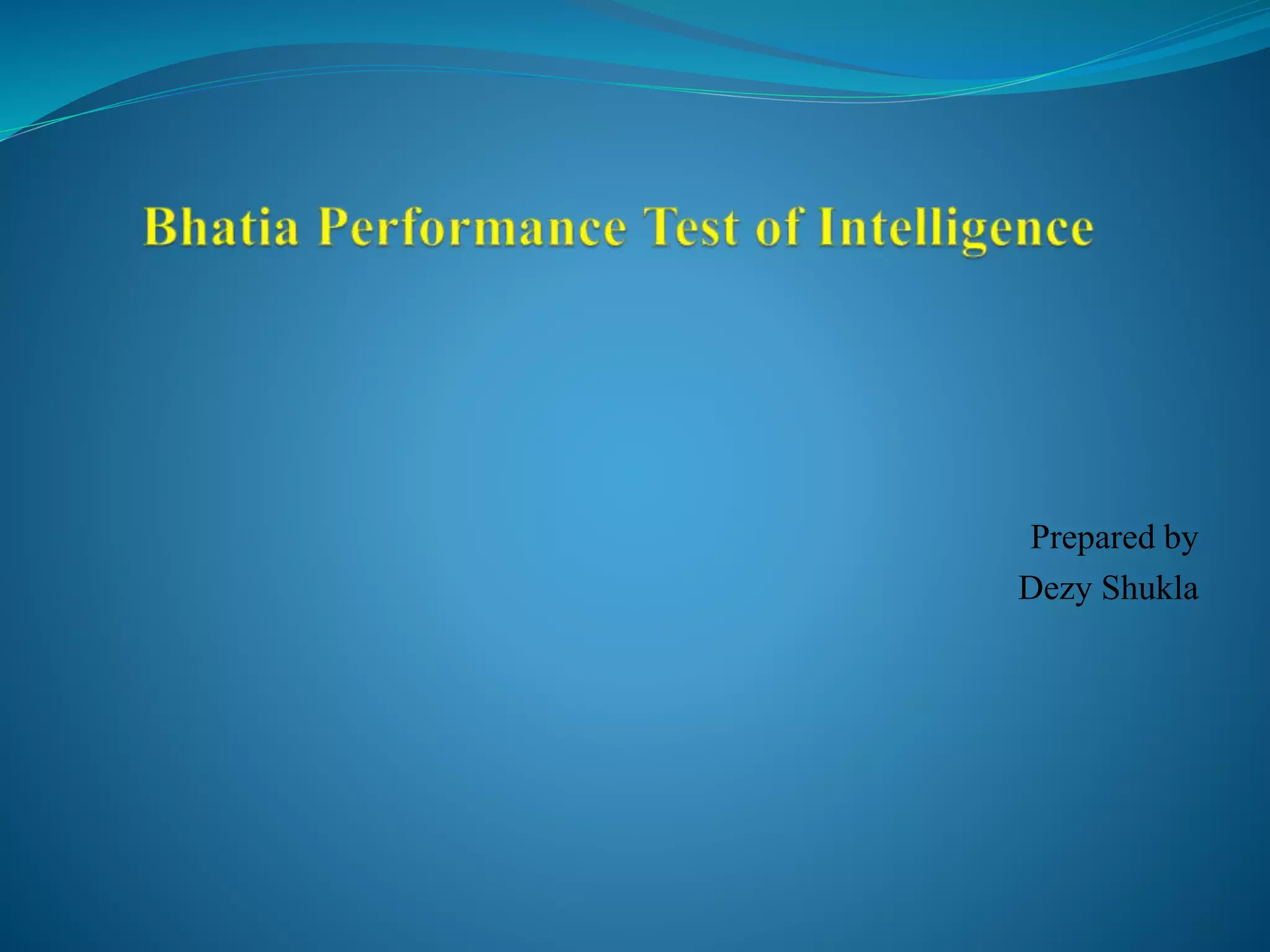 Prepared by
Dezy Shukla
 