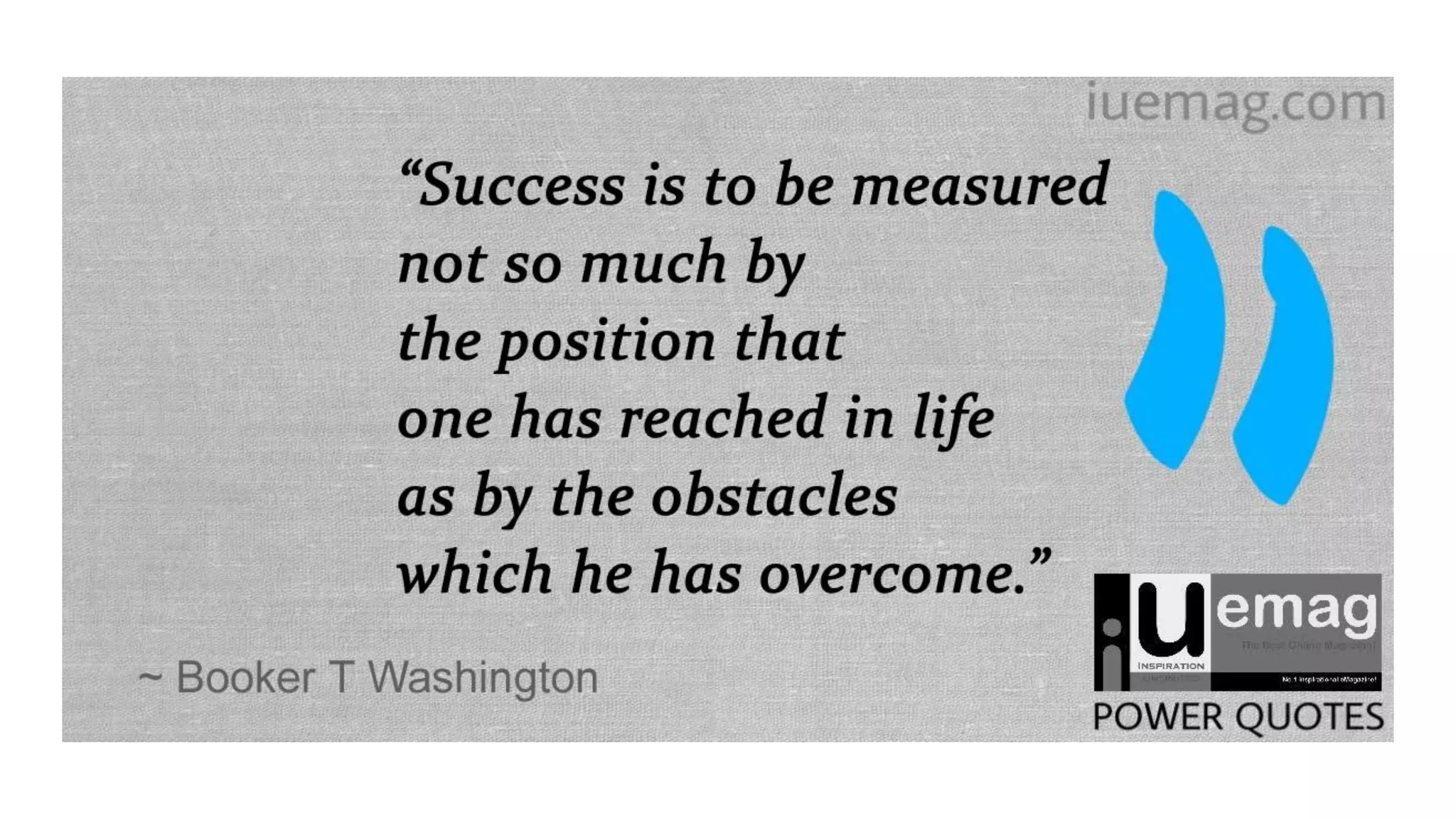 9 Booker T Washington Quotes To Lead You To Success | PDF
