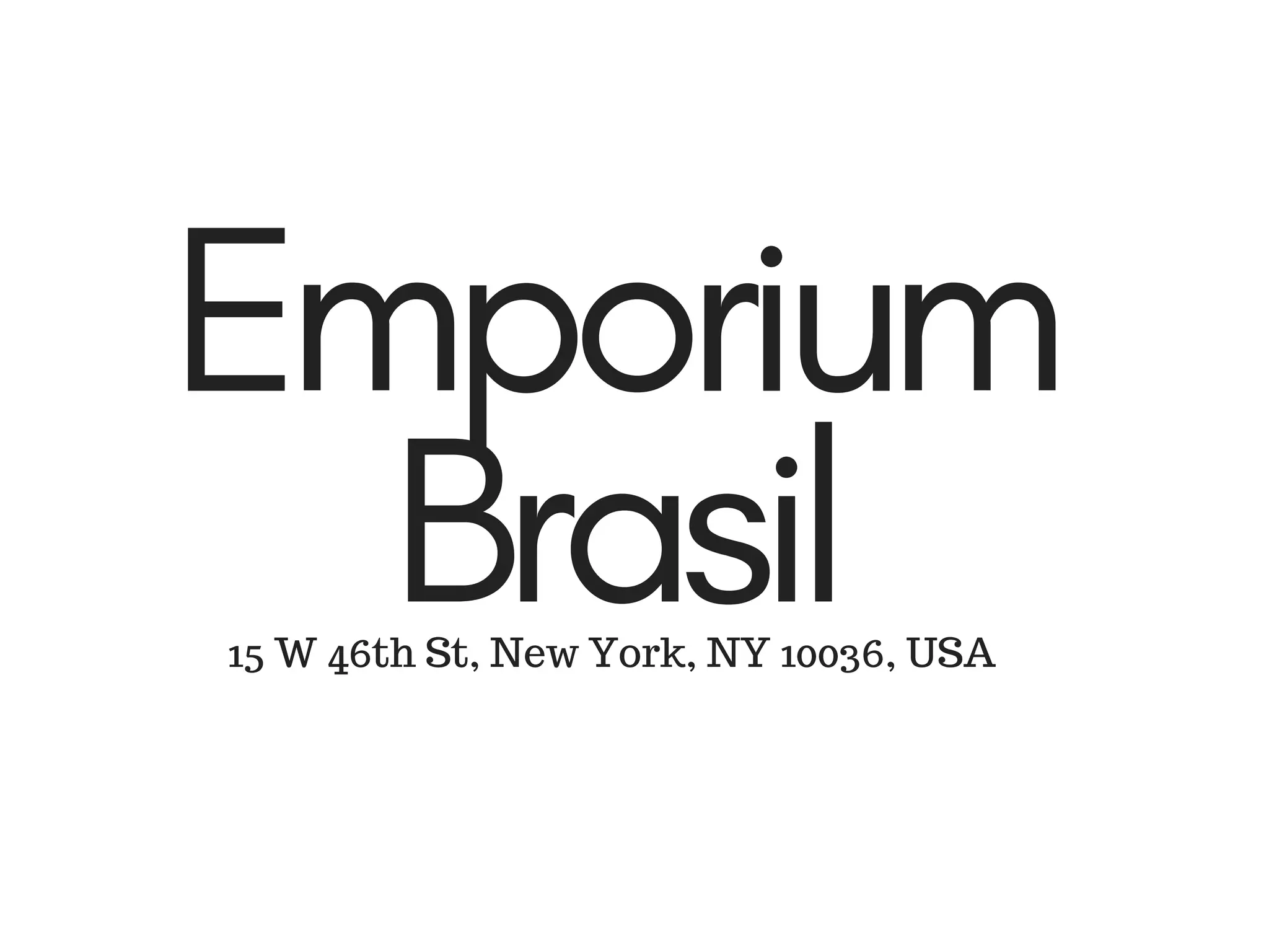 Emporium
Brasil
15 W 46th St, New York, NY 10036, USA