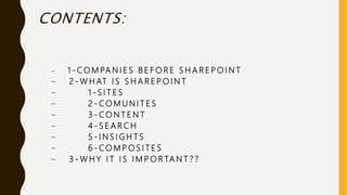 What is share point