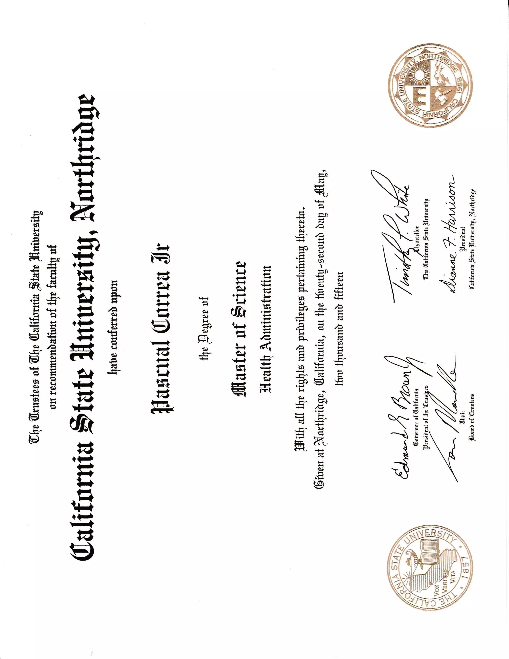 Masters Degree | PDF